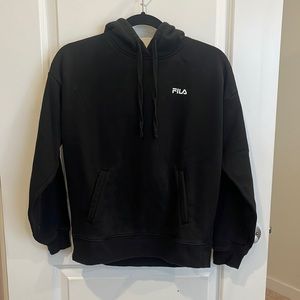 Black FILA Hoodie